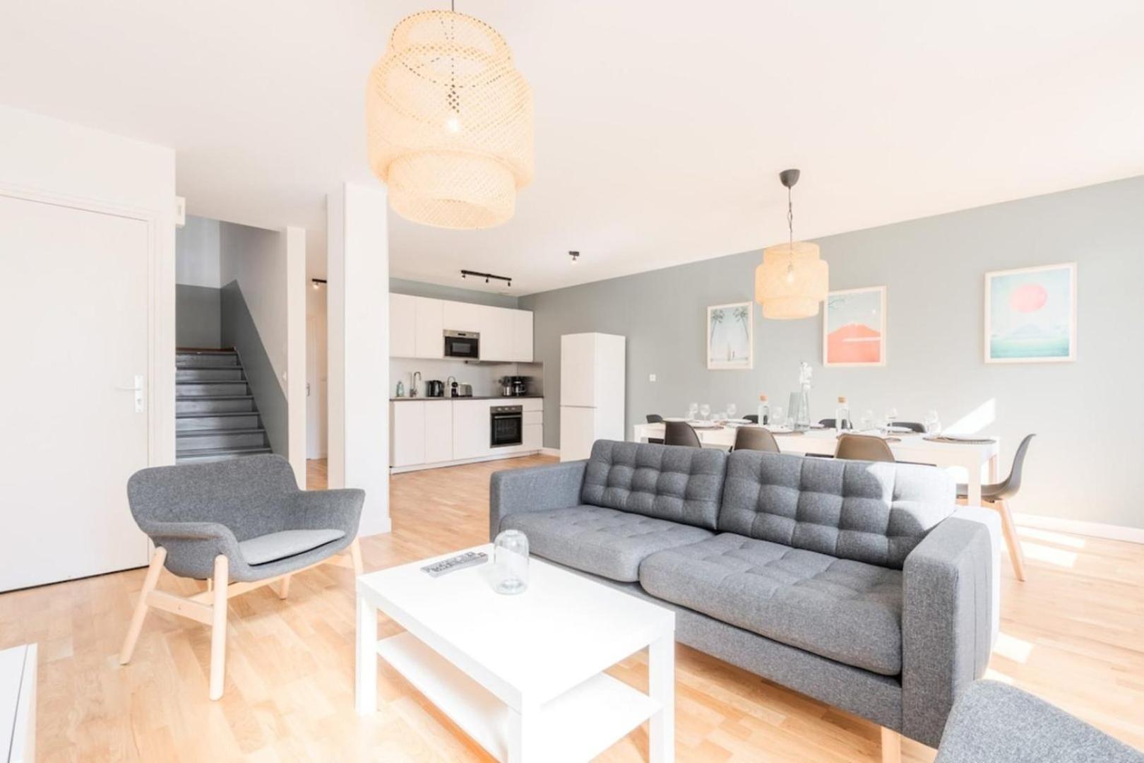 Lille Center - 4 Bedroom Duplex Apartment! ภายนอก รูปภาพ
